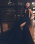 Find The Perfect High-Neck Black Tulle Sleeveless Ball Gown Evening Dress With Pockets Is Now Available