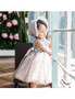 Modern Couture Lace Princess Puffy Flower Girl Dress