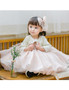  Baby Toddler Blush Pink Cute Puffy Flower Girl Dress