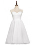 Shop 2020 80s Vintage Spaghetti Straps Tea Length Ballet Wedding Dress Under 89