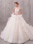 Shop 2021 Spaghetti Straps Beading Ball Gown Lace Up Ruffles Wedding Dress Under 299