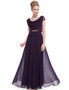 Chiffon Floor-length Mother Of The Brides With Sequins