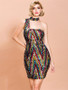 Shop 2021  High Neck Colorful Sheath Column Short Mini Prom Dress Under 78