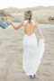 Shop 2021 Full Lace Boho Cut Front Sheath Column Wedding Dress Under 248