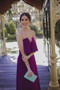 Shop 2021 Chiffon Cut Neck Purple Floor Length Zipper Prom Dress Under 98