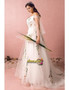 Shop 2021 Long Tulle Flowers Puffy Sleeves Embroidery Plus Size Wedding Dress Under 149