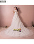Buy 2021 Plus Size  Off The Shoulder Appliques Lace Long Train Curvy Bride Wedding Dress Under 145