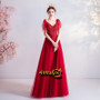 Shop Annakoo 2021 Straps Tulle Red Appliques A Line Lace Up Prom Dress Under 129