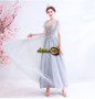 Shop Annakoo 2021 V Neck Tulle Appliques Beading Cap Sleeve A Line Prom Dress Under 128