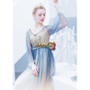 Shop 2021 Annakoo Beading Blue Long Sleeve Tulle A Line Lace Up Prom Dress Under 128