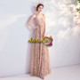 Shop 2021 Spaghetti Straps Gold Sequin Tulle Criss Back Prom Dress
 Under 128