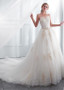 Luxury Sweetheart  Wedding Dress With Beaded Lace Appliques
