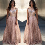 Shop 2022 ANNAKOO Off The Shoulder Beading Rose Gold Sequin Prom Dress Under 199