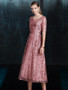 Shop Annakoo Pink A Line Half Sleeve Sequin Mother Of The Brides Dress Under 279