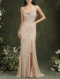 Shop 2023 Sparkle & Shine Gold Sequin Long Prom Dress Under 166