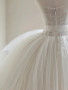 Shop 2023 ANNAKOO Light Champagne Ball Gown Tulle Sweetheart Sash Wedding Dress Under 278