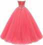 Shop 2023 ANNAKOO Sweetheart Beading Ball Gown Tulle Quinceanera Dresses Under 168