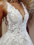 Shop 2023 ANNAKOO V Neck Backless Lace Princess A Line Wedding Dress Under 268