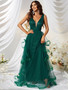 Shop ANNAKOO 2024  Hollywood Glamour Green Tulle Prom Dress Under 69