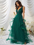 Shop ANNAKOO 2024  Hollywood Glamour Green Tulle Prom Dress Under 69