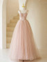 Shop 2024 Annakoo  Dusky Rose Tulle Sparkling Accents Prom Dress Under 169