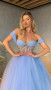 Shop 2024 ANNAKOO Unique Off-the-Shoulder Sweetheart Appliques Prom Dress Under 157
