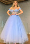 Shop 2024 ANNAKOO Unique Off-the-Shoulder Sweetheart Appliques Prom Dress Under 157