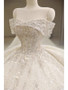 Shop 2024 ANNAKOOOff The Shoulder Beading Sequin Tulle Ruffles Wedding Dress Under 245
