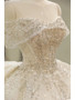 Shop 2024 ANNAKOOOff The Shoulder Beading Sequin Tulle Ruffles Wedding Dress Under 245