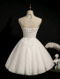 Shop 2024 ANNAKOO White Sweetheart Tulle Appliques Short Homecoming Dress Under 139