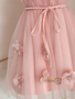 Shop 2024 ANNAKOO Pink Flowers Short Mini Tulle A Line Homecoming Dress Under 98