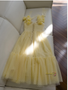 Shop 2024 ANNAKOO Yellow Tie Shoulder Lace Up Sweetheart Homecoming Dress Under 98