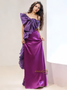 Shop 2024 ANNAKOO Purple Off The Shoulder Satin Mermaid Prom Dress Under 178