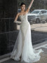 Shop 2024 ANNAKOO Strapless Trumpet Mermaid Tulle Lace Wedding Dress Under 199