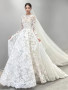 Shop 2024 ANNAKOO Long Sleeve Lace Jewel A Line Wedding Dress Under 259