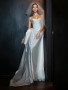 Shop 2024 ANNAKOO Satin Draped Backless Straps A Line Wedding Dress Under 159