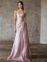 Shop 2025 ANNAKOO  Strapless Beading Mermaid Ruched Pink Prom Dress Under 248