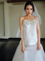 Shop 2025 ANNAKOO Two Piece Flowers Tulle Satin A Line Wedding Dress Under 189