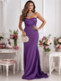 Shop 2025 ANNAKOO Sweetheart Trumpet Mermaid Satin Simple Ruched Prom Dress Under 129