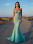Shop 2025 ANNAKOO High Neck Tulle Trumpet Mermaid Minit Sparkle Prom Dress Under 289