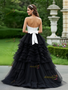 Shop 2025 ANNAKOO White & Black Tulle A Line Ruffles Prom Dress Under 189