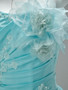 Shop 2025 ANNAKOO Blue Flowers Tulle A Line Beading Layers Prom Dress Under 399