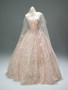 Shop 2025 ANNAKOO Pink Flower Ball Gown Sequin Tulle Prom Dress Under499