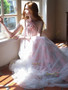 Shop 2025 ANNAKOO Tulle Halter A Line Floral Pink Prom Dress Under 176