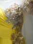 Shop 2025 ANNAKOO Long Sleeve Scoop Yellow Beading Backless Prom Dress Under 499