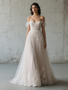 Shop 2025 ANNAKOO Princess Off The Shoulder Tulle Appliques Wedding Dress Under 169