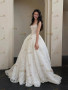 Shop 2025 ANNAKOO Sweetheart Lace Ball Gown Tulle Ruched Wedding Dress Under 198