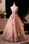 Shop 2025 ANNAKOO Pink Flower Princess Tulle Sweetheart Prom Dress Under 239