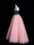Shop 2025 ANNAKOO Black & Pink Tulle Ruffles A Line Prom Dress Under 249