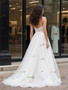 Shop 2025 ANNAKOO Sweetheart Lace A Line Tulle Sleeveless Wedding Dress Under 188